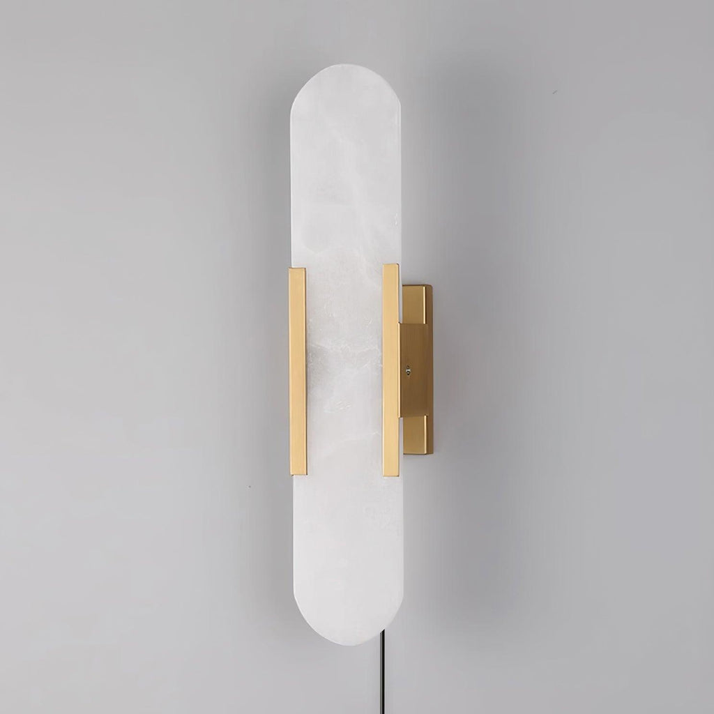Melange Elongated Plug In Wall Lamp
