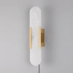 Melange Elongated Plug In Wall Lamp