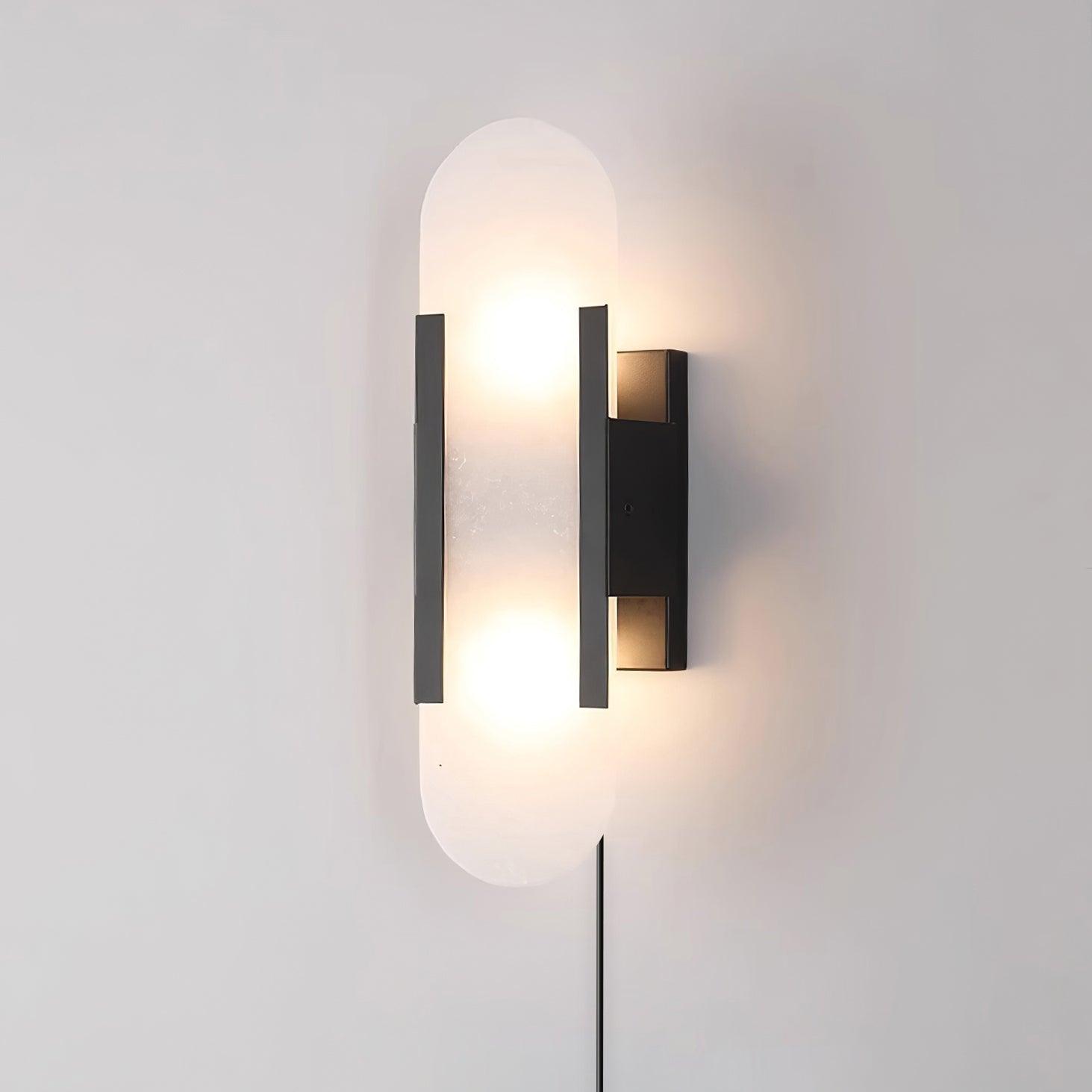 Melange Elongated Plug In Wall Lamp