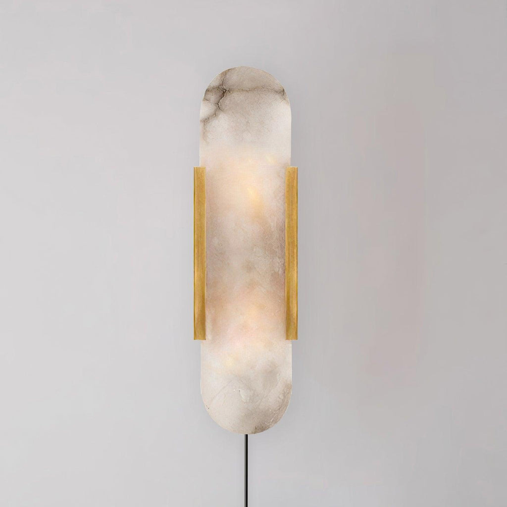 Melange Elongated Plug In Wall Lamp