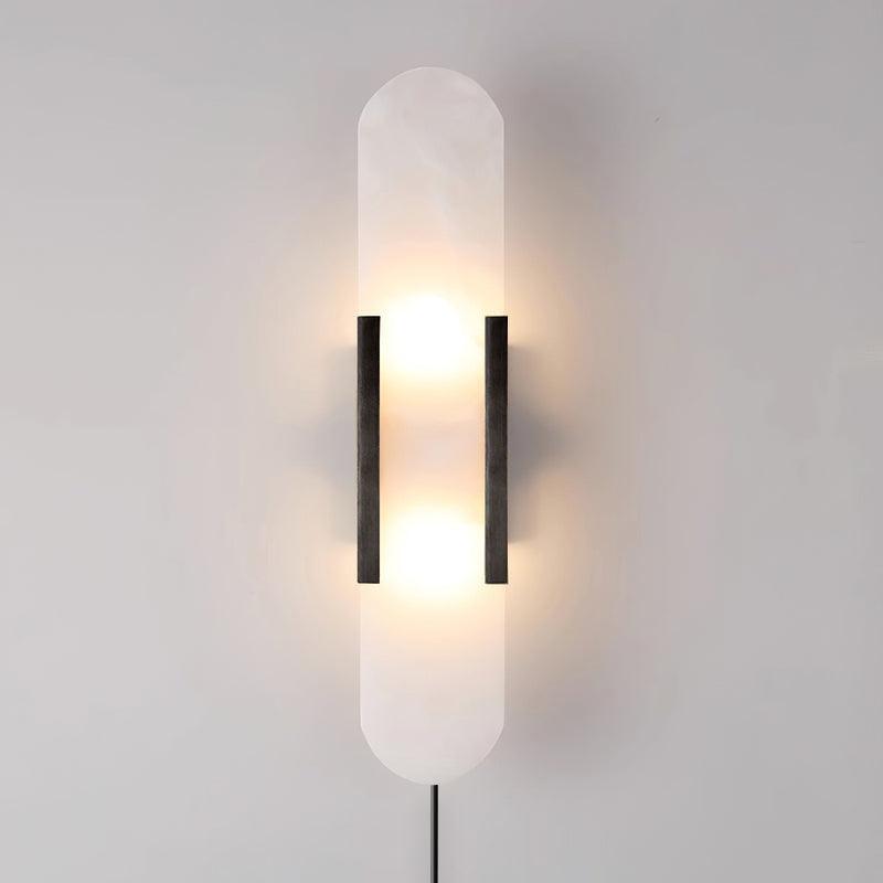 Melange Elongated Plug In Wall Lamp