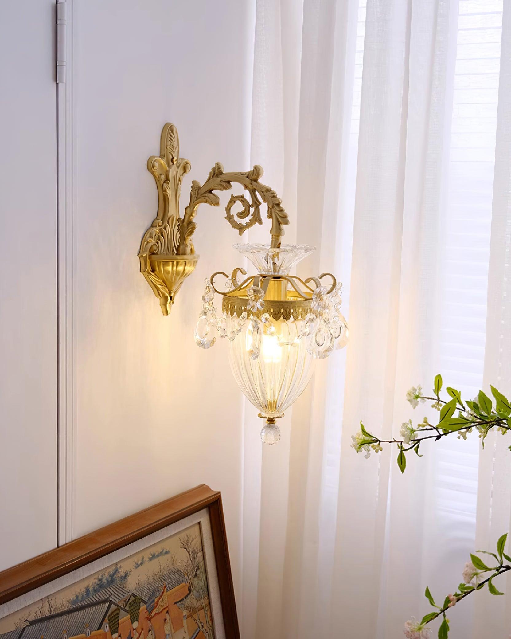 Mesas Crystal Wall Lamp