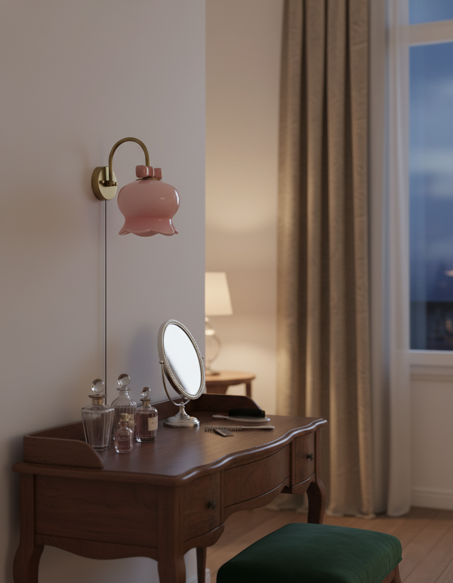 Millie Bells Plug In Wall Lamp
