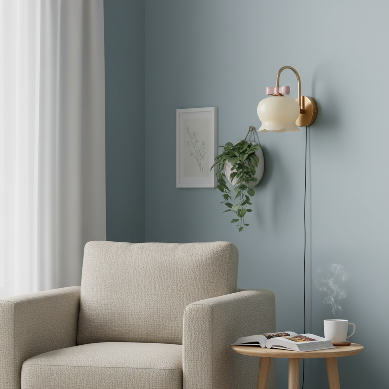 Millie Bells Plug In Wall Lamp