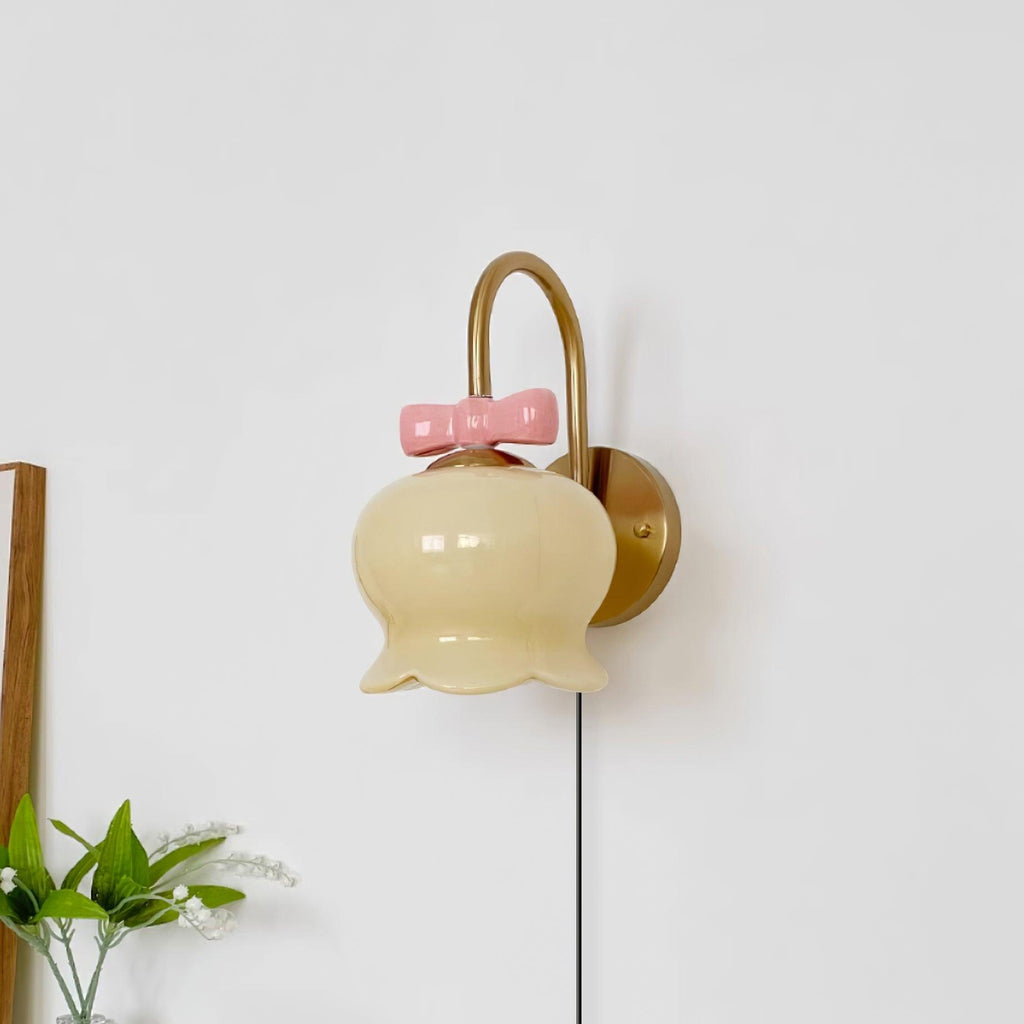 Millie Bells Plug In Wall Lamp