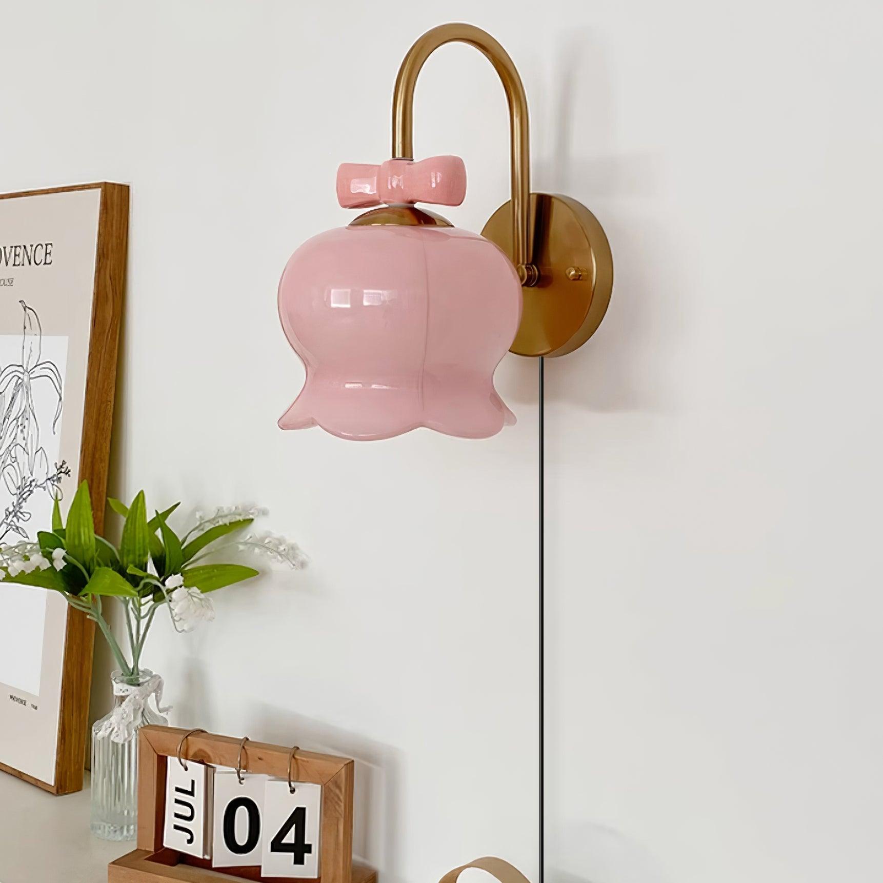 Millie Bells Plug In Wall Lamp