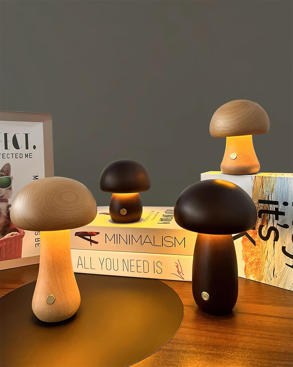 Mini Mushroom Table Lamp