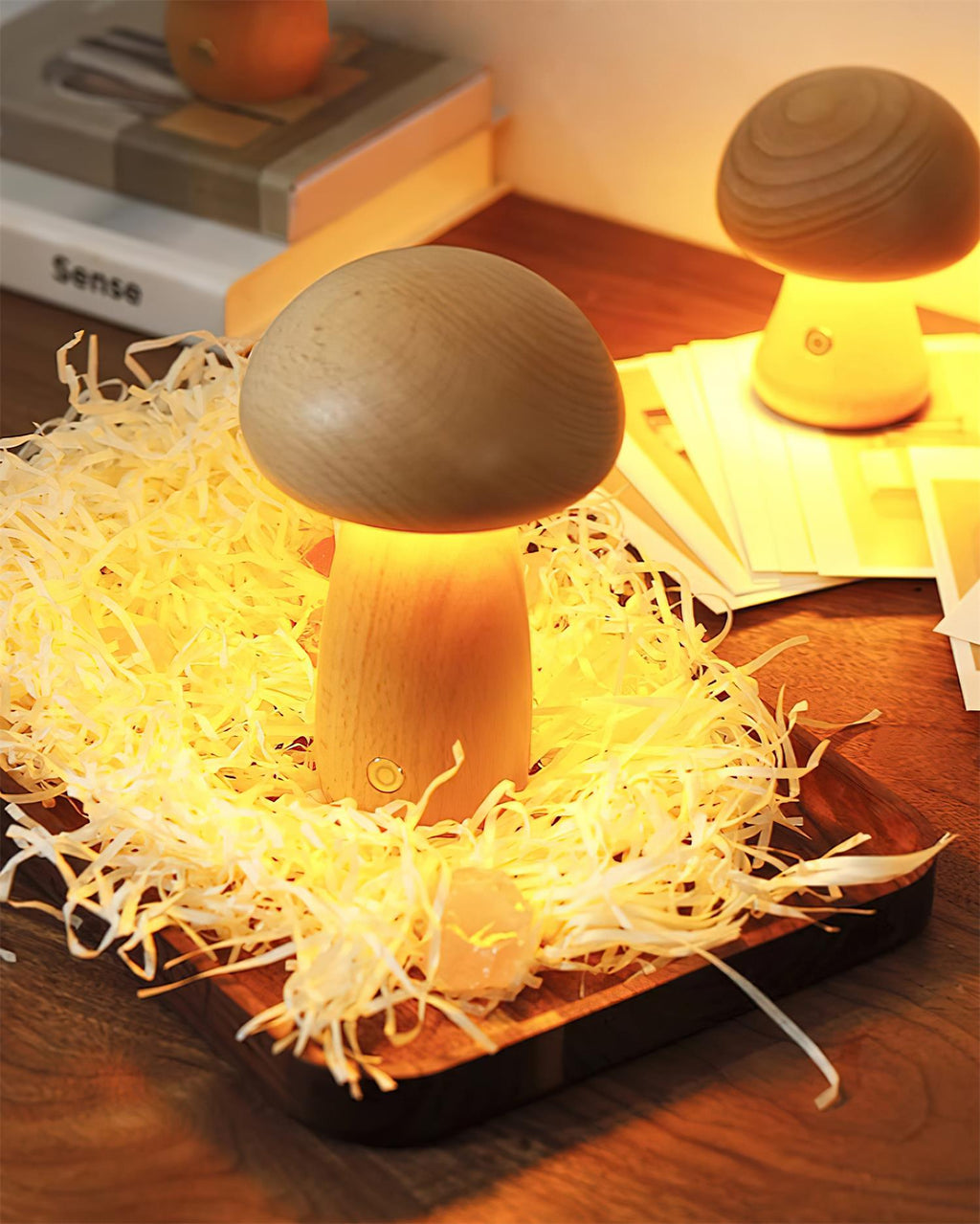 Mini Mushroom Table Lamp