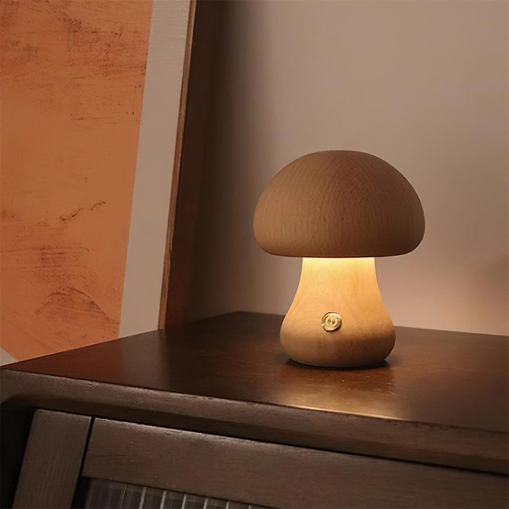 Mini Mushroom Table Lamp