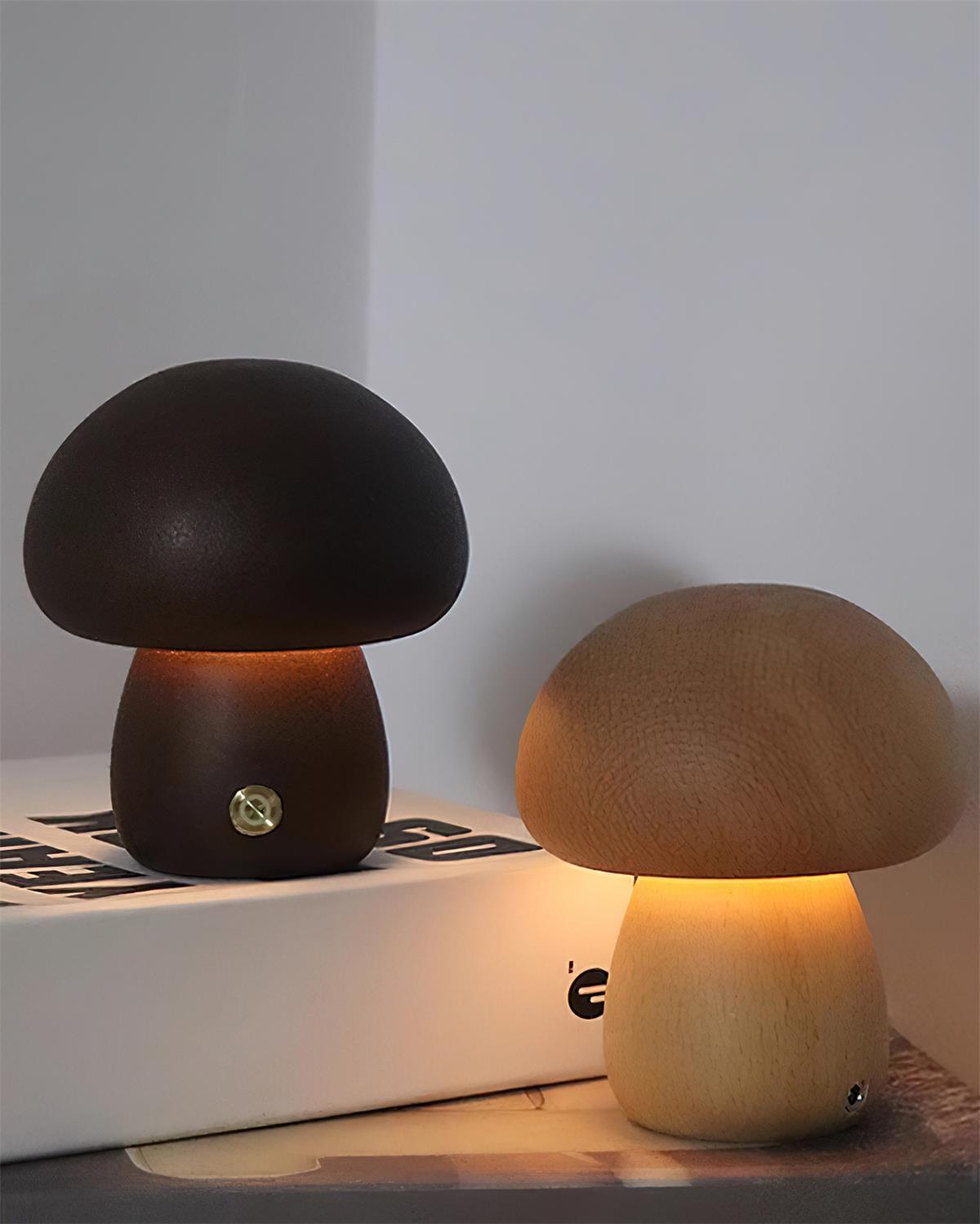 Mini Mushroom Table Lamp