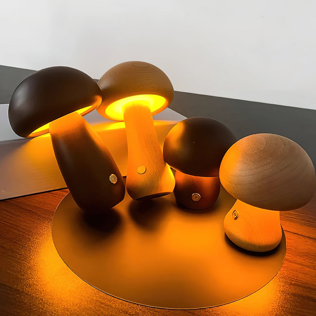 Mini Mushroom Table Lamp