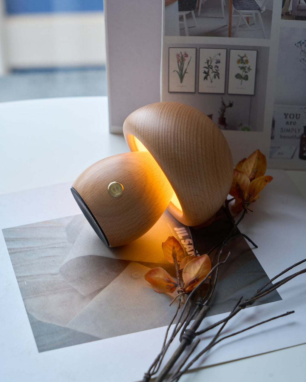 Mini Mushroom Table Lamp