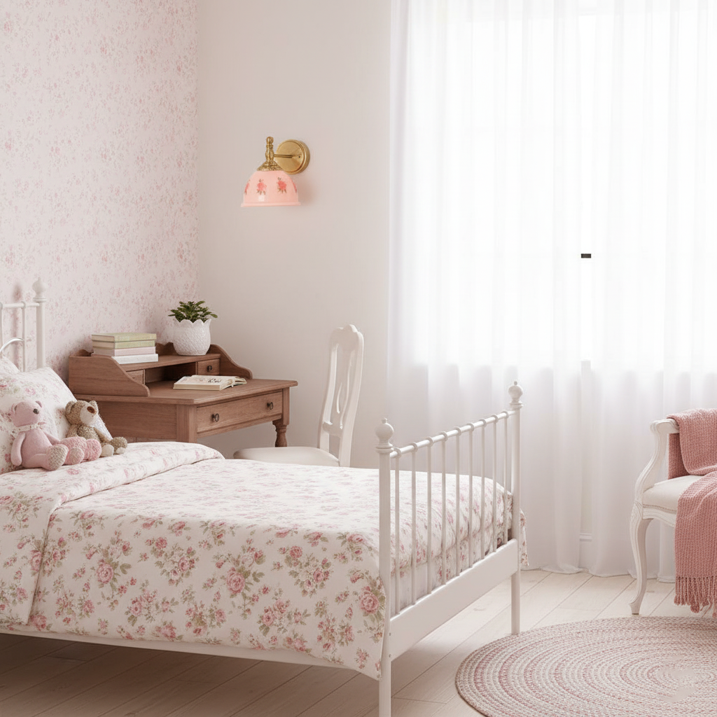 Mishya Floral Wall Lamp