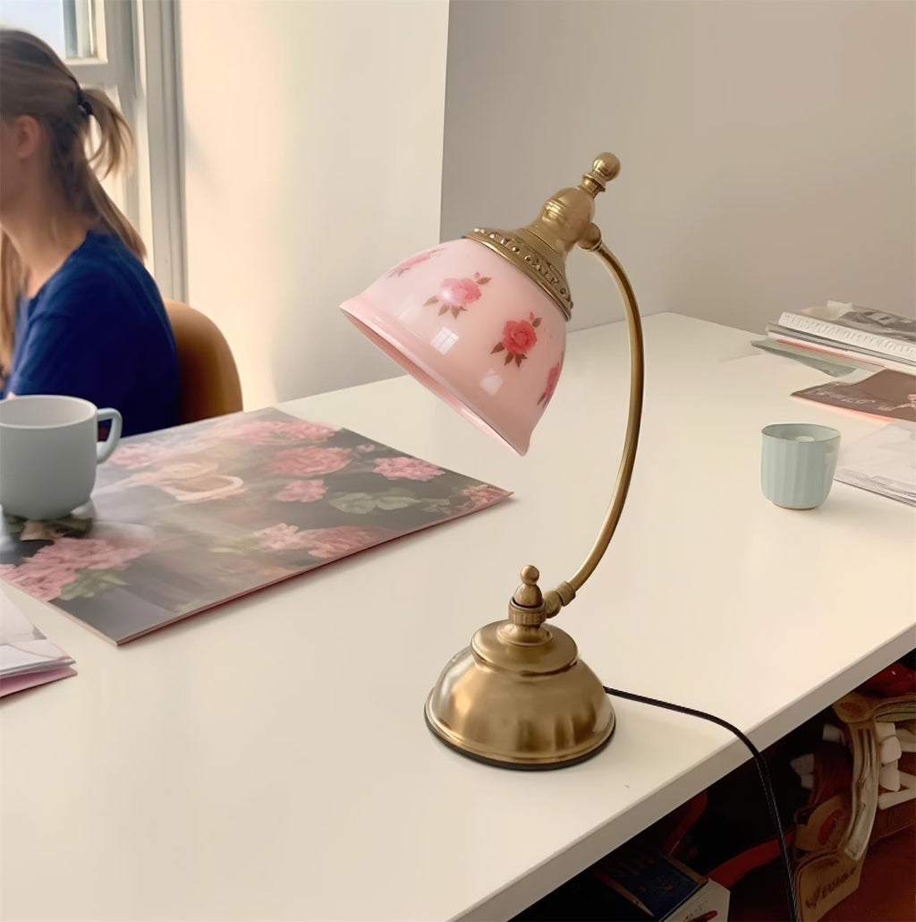 Mishya Floral Table Lamp