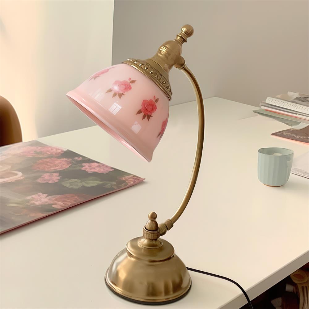 Mishya Floral Table Lamp