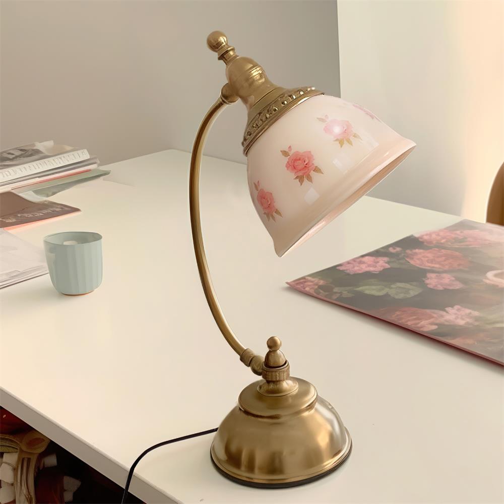Mishya Floral Table Lamp
