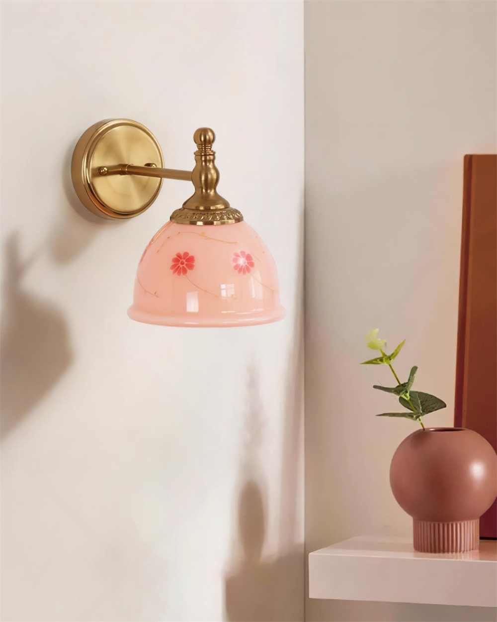 Mishya Floral Wall Lamp