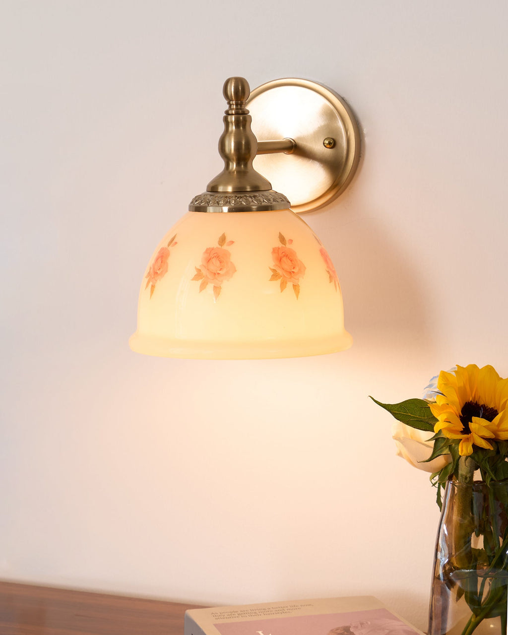 Mishya Floral Wall Lamp