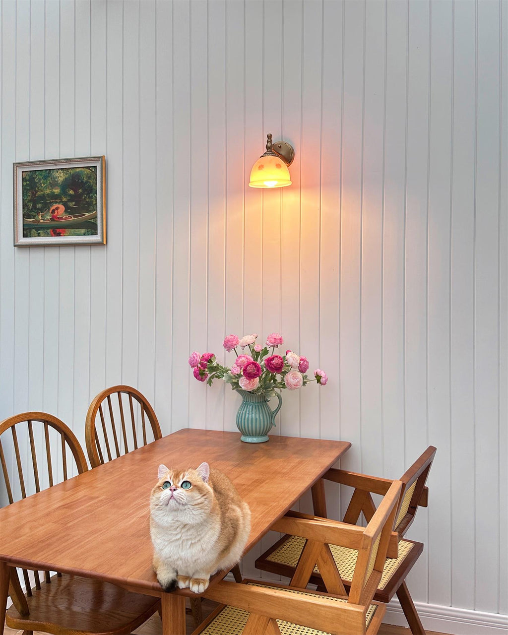 Mishya Floral Wall Lamp