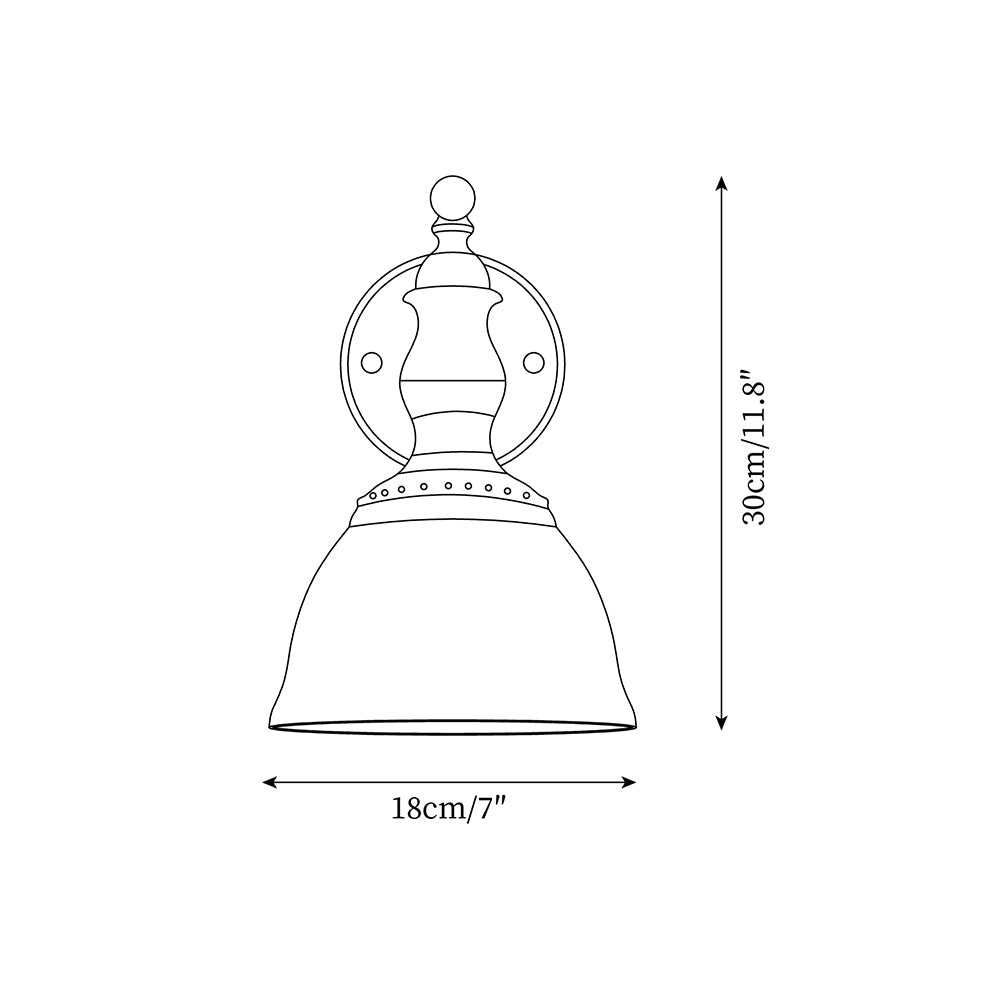 Mishya Floral Wall Lamp