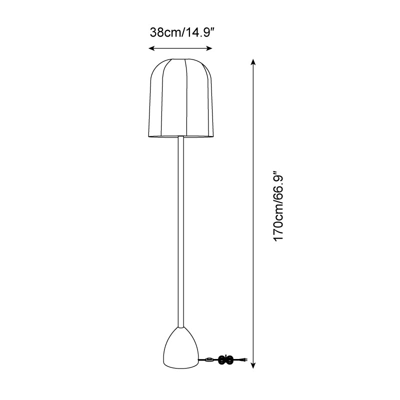 Moxie Wood Floor Lamp
