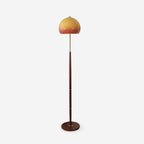 Mushroom Wood Floor Lamp