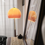 Mushroom Wood Floor Lamp