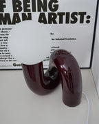 N Shape Glass Table Lamp