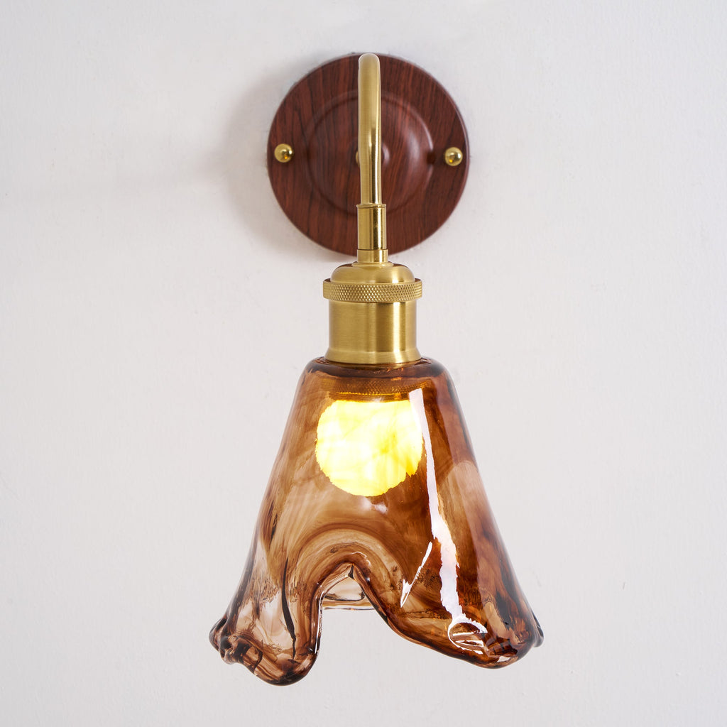 Nalia Amber Wall Lamp