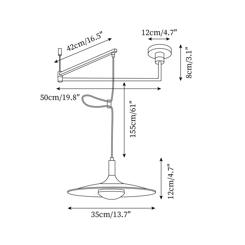 Nano Adjustable Pendant Lamp