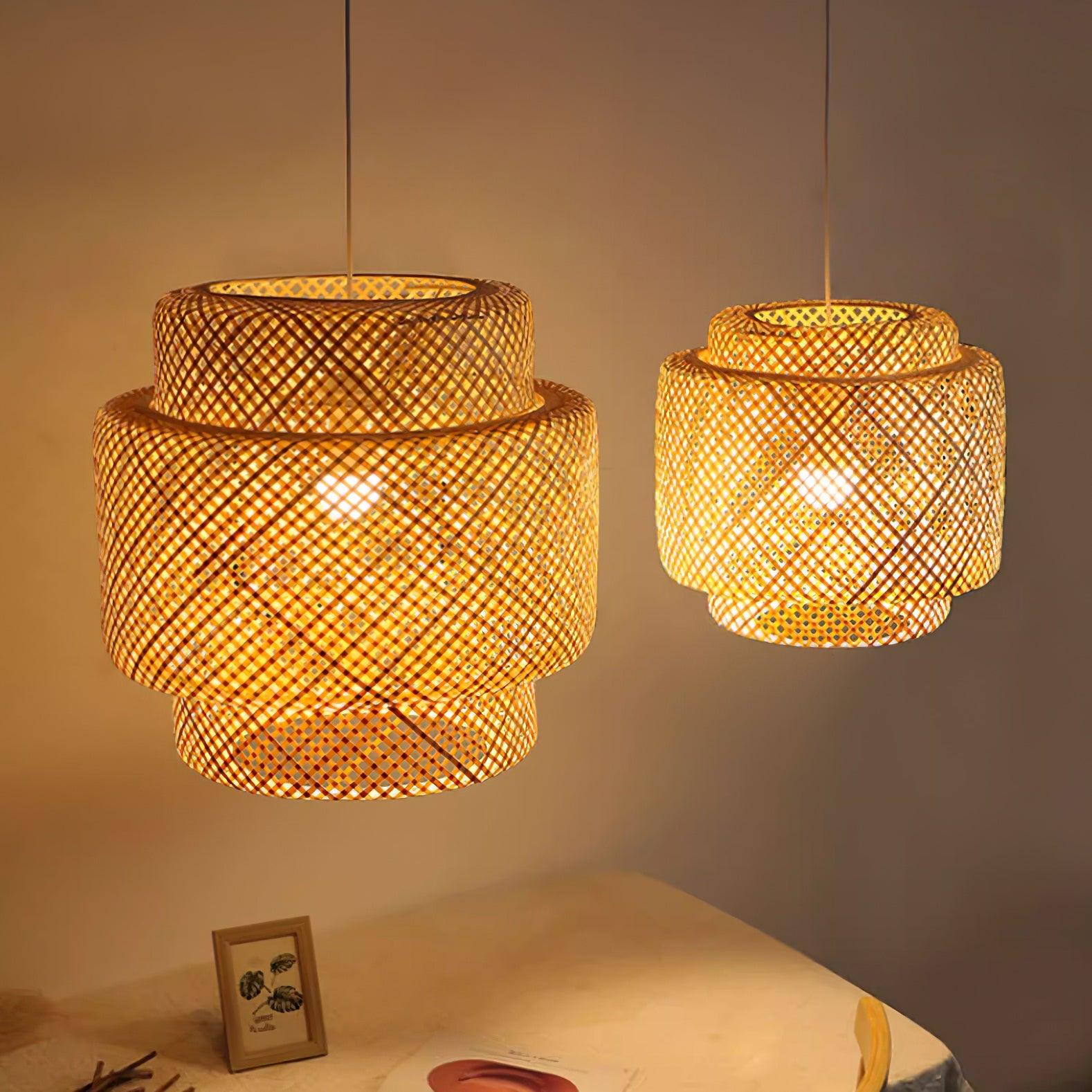 Natural Bamboo Pendant Lamp