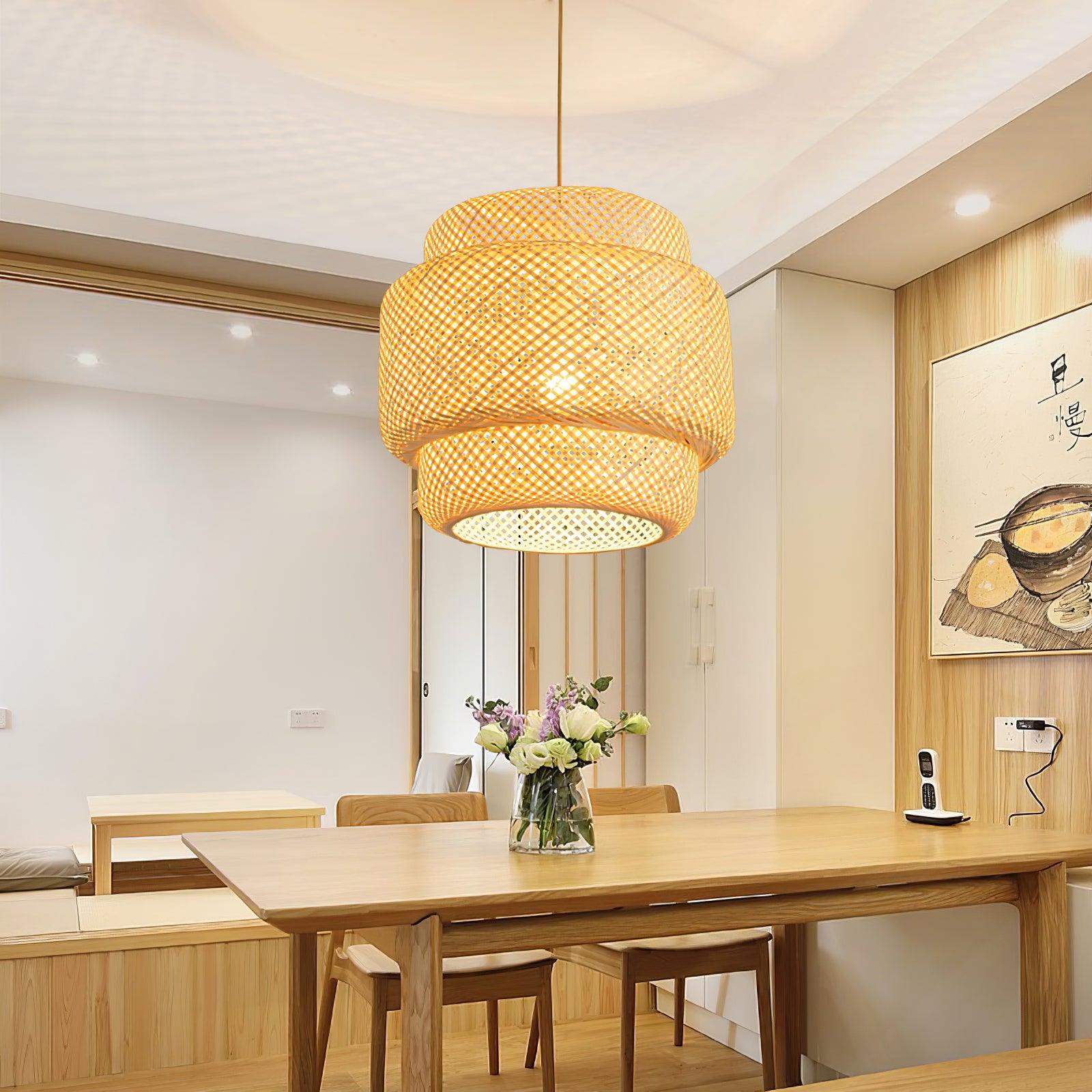 Natural Bamboo Pendant Lamp