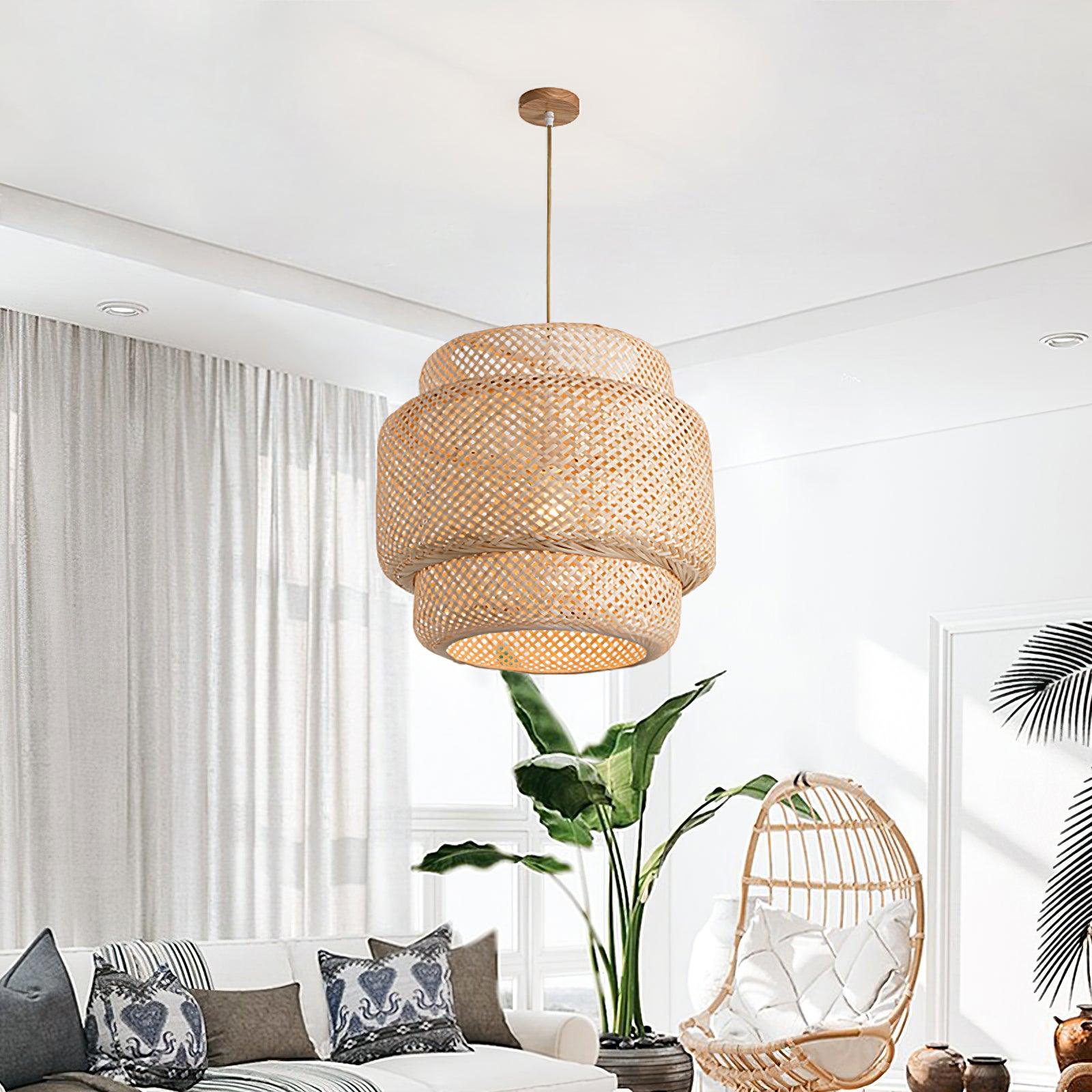Natural Bamboo Pendant Lamp