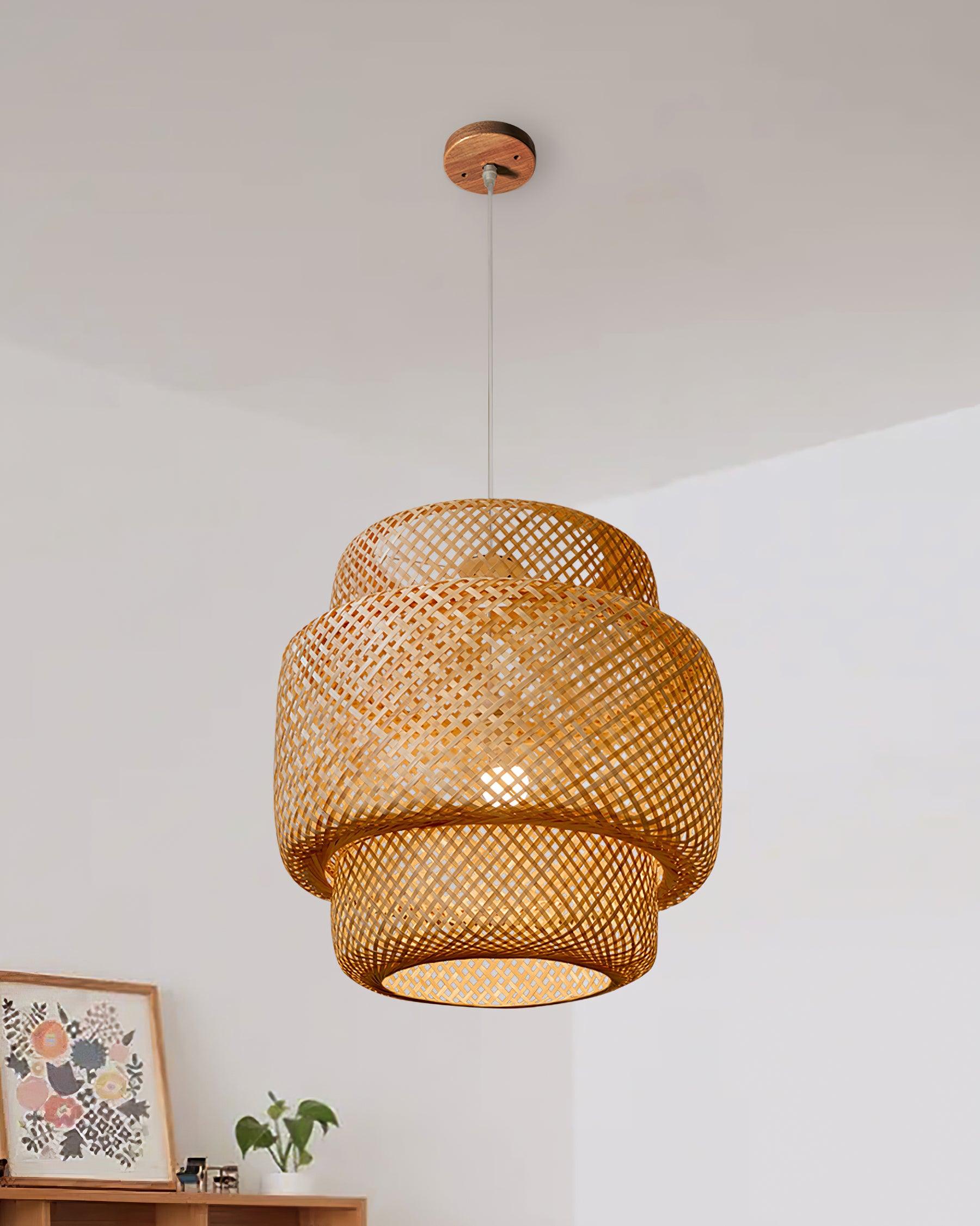 Natural Bamboo Pendant Lamp