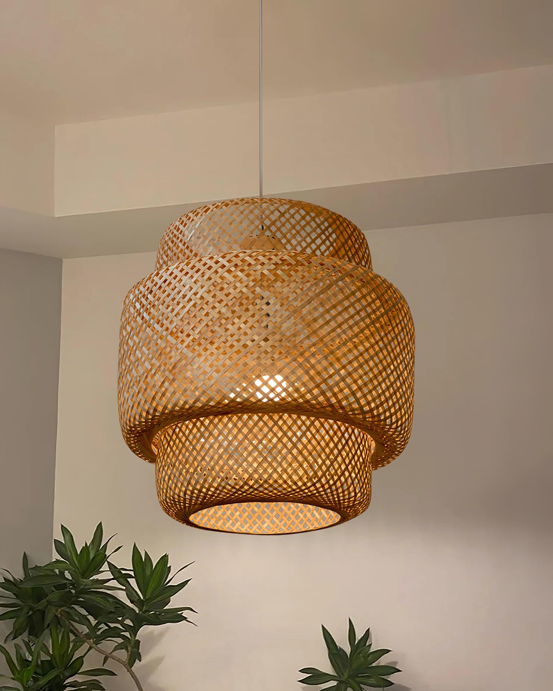 Natural Bamboo Pendant Lamp