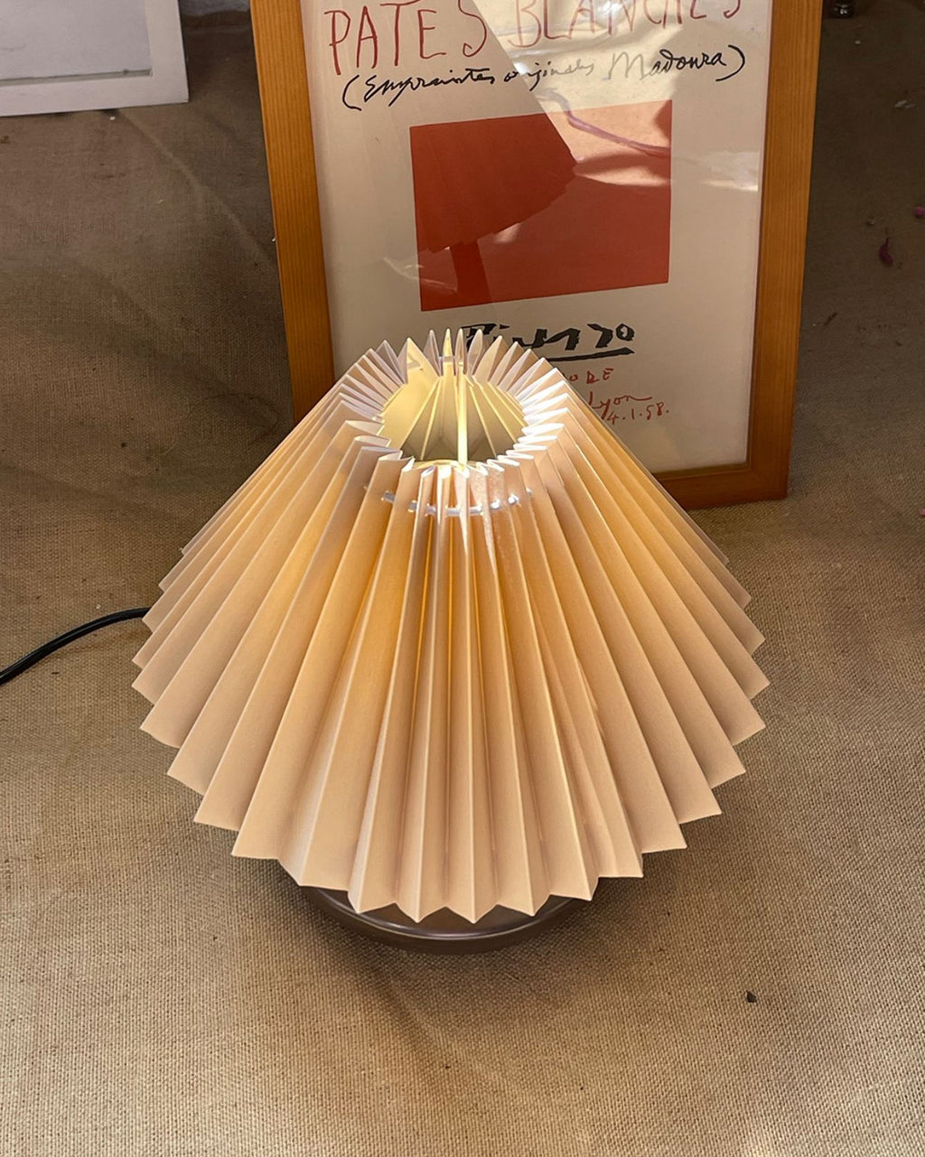 Navia Pleated Table Lamp