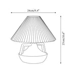 Navia Pleated Table Lamp