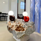 N Shape Glass Table Lamp