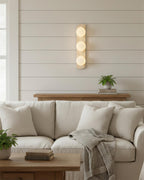 Neptune Travertine Wall Lamp