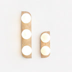 Neptune Travertine Plug In Wall Lamp