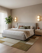 Neptune Travertine Wall Lamp