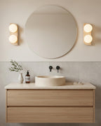 Neptune Travertine Wall Lamp