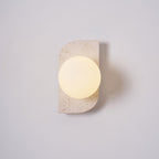 Neptune Travertine Wall Lamp