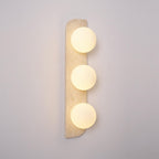 Neptune Travertine Wall Lamp