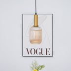 Nina Ribbed Pendant Lamp