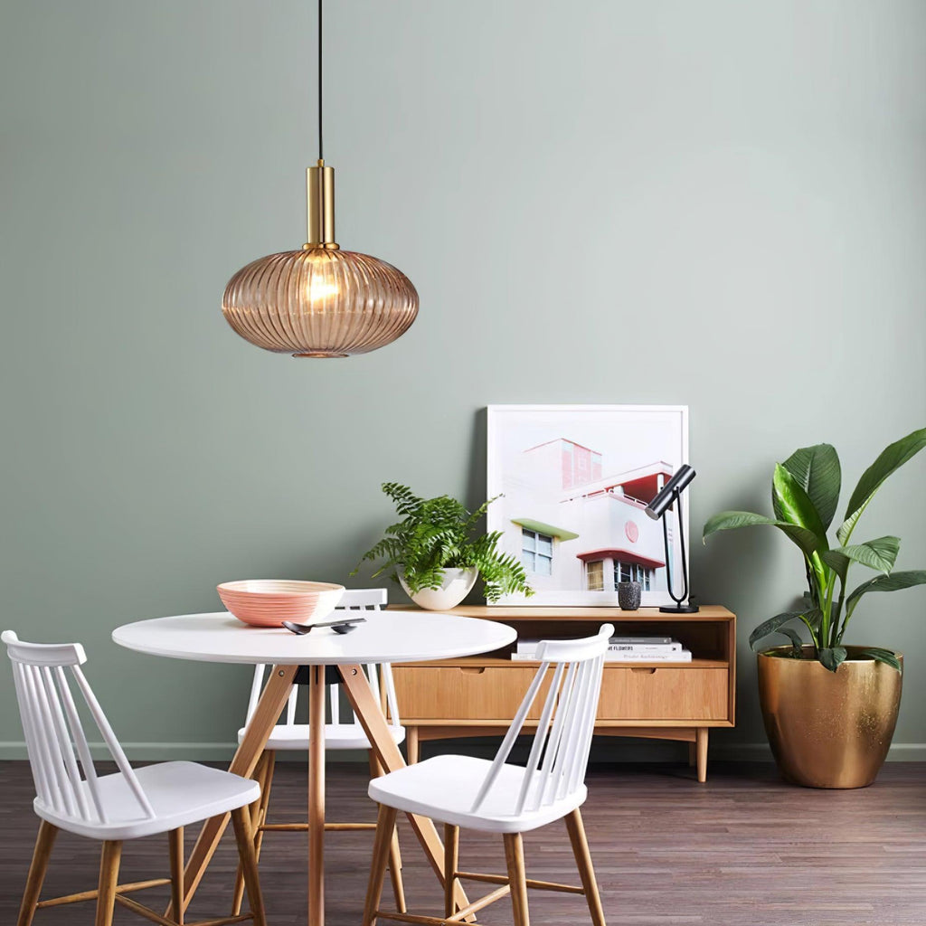 Nina Ribbed Pendant Lamp