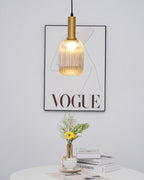 Nina Ribbed Pendant Lamp