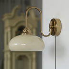 Nova Brass Plug In Wall Light