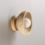 Ollina Travertine Wall Lamp