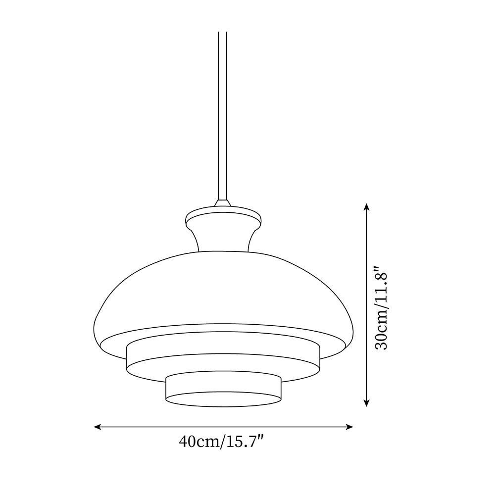 Paolina Glass Pendant Lamp